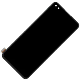Realme X50用のPro RMX2075 LCDディスプレイタッチスクリーンフレーム6.44 "OnePlus Nord 5G AC2001 AC2003 LCDディスプレイパーツ