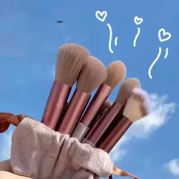 13PCS Maghuge Brush Conjunto de corretivo blush pó solto sombra -texto Ferramentas de beleza de fundação marcador