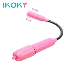 IKOKY Vibrator Long Stick Magic Rejk Anal Anal Vagina Massager Sex Toys For Women Men Flirt Toys Clitoris Stymulator S10183969665