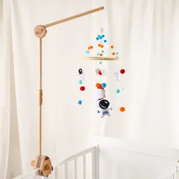 Mobiles# New Sidewinder Toy 0-12 Months Wooden Moving Newborn Music Box on Bed Bell Hanging Toy Stand Baby Crib Boy Toy Q240525