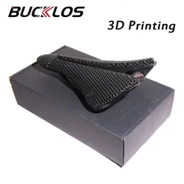 Bucklos 3D 인쇄 자전거 안장 중공 자전거 시트 쿠션 편안한 통기성 도로 자전거 타기 3D 시트 인체 공학적 MTB 부품 240523