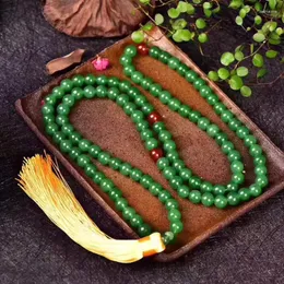 Link -Armbänder 10mm natürliche grüne Aventurin 108 Perlen Buddha Armband Kristall Reiki Heilungsstein Mode Schmuck Gift für Frauen