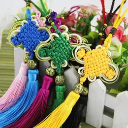 Party Favor 1st Spring Festival Gift Chinese Lucky Knot Small Size Postive Tassels Pendant For Decorations