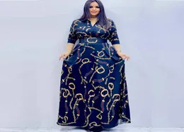 Designer di lusso Maxi Evening Dresses for Women 2022 Chic ed elegante serata per feste femminile Claio di abbigliamento africano Club Brana Bran1083262