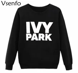 Vsenfo Beyonce Fans Hoodies Women Sweatshirt Letter Print Ivy Park Sweatshirts Woman Casual Tops Sudadera Mujer LJ2011039676802
