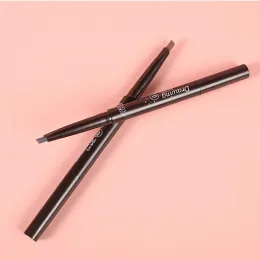 Double Eyebrow Pencil Smear Smooth Brown Eyebrow Pencil Beauty Cosmetics Natural Eyebrow Pencil High Quality Material Grey Black