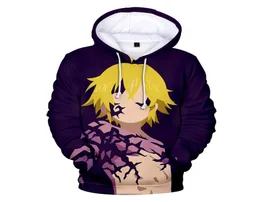 Meliodas 3D Bluzy Menwomen 2020 Nowe przybysze Nanatsu No Taizai najfajniejsze The Seven Deadly Sins Meliodas 3D Hoy Print Płaszcz3239082