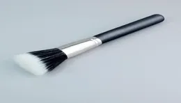 Blush Brush White Goat Hair Round Flat Head Doublelayer Loose Dazzling Color Contouring Shadow Coloris Makeup Brushes9584810