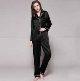Damen Fashion Seidennachtspuzel Pyjamas Set Pyjama Pyjamas Set Setwear Loungewear XS S M L XL2312453