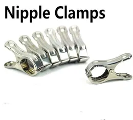 Clip per capezzoli in acciaio inossidabile BDSM Gears inossidabile Tortura giocattoli sessuali adulti per donne interi 10pairslot2177856