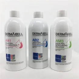 Mikrodermabrasion Authentische Aqua -Peeling PS1 PS2 PS3 PSC -Lösung 400 ml pro Flasche Gesichtsserumhydra für normale Hauthydro -Dermabrasion