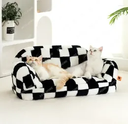 Kedi Taşıyıcılar Kanepe Yuvası Dört Seasons Universal Bed Pet Dog Kennel Minipet adanmış Teddy