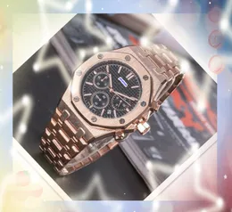 Orologio quadrante scheletro di linea da uomo 42 mm movimenti in quarzo orologio maschio in gomma in acciaio inossidabile in acciaio inossidabile invaffiro vetro tendenza orologi popolari regali di anniversario di matrimonio