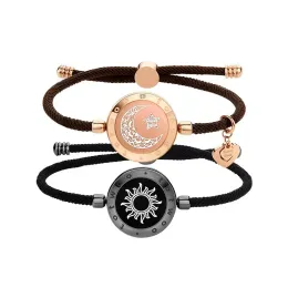 Totwoo Long Distance Touch Bracelets для пар зажигают подарки в отношениях для подруги для Бойфрида Умная Ювелирная Ювелира Бесплатная доставка