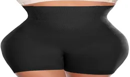Calcinha de alta cintura -cintura calcinha de controle mulheres shapewear shorts spanx estomacal desgosto em abrimento da calcinha pernas de barriga apertada Mulheres 9412177