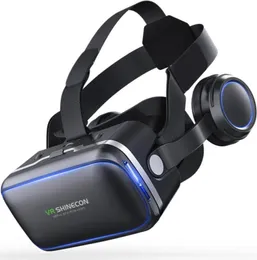 VR Sanal Gerçeklik Gözlükleri 3D 3D Goggles kulaklık kask İPhone android akıllı telefon akıllı telefon stereo211c8965747