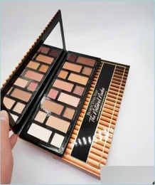 Nowa nowa paleta makijażu 16 kolorów urodzone w ten sposób, naturalne palety akcentety Shimmer Mat Mathe Ckseshadow Downis