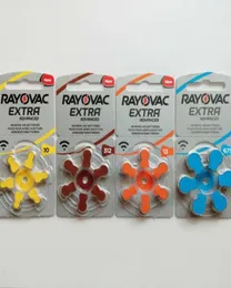 EPACK 60 PCS Rayovac Extra High Performance Hearing Aid Batterier Zink Air 13P13PR48 Batteri för BTE hörapparat6621321