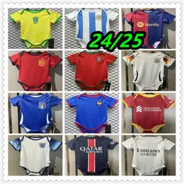 24 25 kids football kits baby jerseys 2024 2025 baby soccer jersey maillot foot shirt camisa de futebol 999