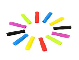 11 colori punte di silicone di serie per cannucce in acciaio inossidabile cannucce di prevenzione della collisione dente coprono tubi di silicone LX56029815069
