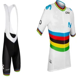 2019 Alejandro Valverde UCI半袖サイクリングジャージーサマーサイクリングウェアRopa Ciclismo Bib Shorts 3DジェルパッドセットSizexs4xl3942239 Bdjqi