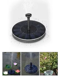 Fontana solare Pompa per acqua senza spazzole Piante da giardino Funghe per bagni per uccelli per piscina Acquario Pond galleggiante sommergibile 4729831
