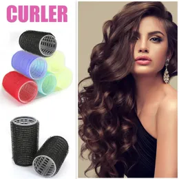 Hair Roller Natural Stuckless PP Salon Hairdressing Curlers for Women Heatless Curling Rod Headband Hair Styling Hair Curlers