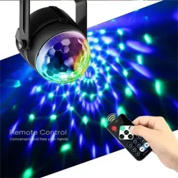 RGB Disco Ball Party Lights DJ Disco Licht LED Projector Strobe Lampe Geburtstag Party Car Club Bar Karaoke Weihnachtsklang aktiviert