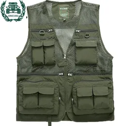 ZHAN DI JI PU Brand tactical Vest Men 2017 New Arrival Multipockets Pography Cameraman Vest 596262248