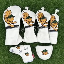 Headcover Golf designer brand club head cover Drivers, 3 Wood, 5 Wood, Hybrit and putter Headcover Please contact me for more pictures