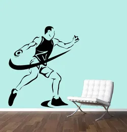 Sports Competitions Wall Decal For Playground Athletics Discus Throwing Vinyl Wall Sticker For Classroom Gymnasium Decor1788669