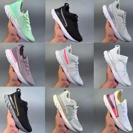 Zoom React Infinity Run FK Running Shoes Designer Black White Blue Green Pink Silver Gray Men Outdoor Women Marathon Shoes Zooms Treame Zoomx Trainer Sneaker