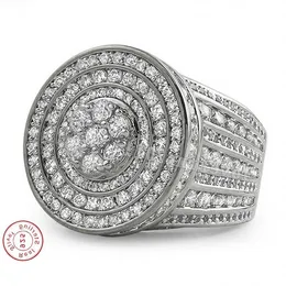 Luxury Majestic Sensation Pave set 240pcs Diamond 925 sterling Silver Women Engagement Wedding Band Ring Vqqax