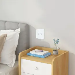 Bingoelec WiFi Akıllı Anahtarlar Cam Panel Tuka Akıllı Touch Switch Alexa Google Home ile Çalışma Akıllı Yaşam Beyaz Siyah Gri Altın