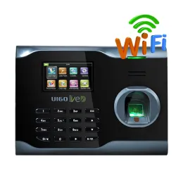U160 Biometrische Fingerabdruckzeit Besucherzahlen optional 125kHz RFID -Kartenleser WiFi TCP/IP USB Fingerabdruck Zeituhrzeit Recorder