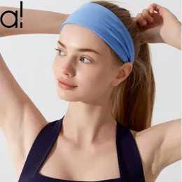 Al Yoga Stirnband Herren- und Frauenhaarband Sportstadbänder Docht -Performance -Schweiß, die breite Yoga -Kopftuch Anti -Schweiß im Freien Kopfbedeckung absorbieren