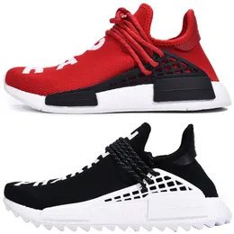 Желфумические кроссовки Pharrell Hu кроссовки Williams Runner Men Men Discount Trail - это тройной пустой холст Tangerin