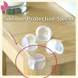 4pcs Silicone Protective Sleeve Edge Clear Table Desano angolare Cuscino per la sicurezza del bambino protezione per paraurti 240524