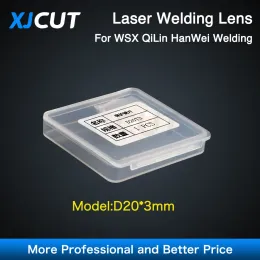 5PCS/LOT 18*2 20*2 Laserowe światłowodowe spawanie ręczne Ochronne obiektyw optyczny 20*3 20*4 mm 1064NM dla WSX Qilin Hanwei Spawanie głowicy spawalnicze
