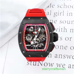 RM Luksusowe zegarek zegarki automatyczne zegarki Szwajcarowe Made Mens Series Automatyczne maszyny 40 50 mm Kalendarz Limitowana edycja męska RM011FM RFIJ
