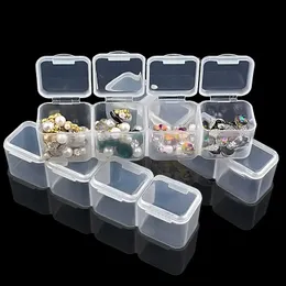 28 Slots Einstellbare Plastiklagerbox -Kastenkoffer für Schmuck Diamant Stickerei Bastel Perlenpillenhalter Aufbewahrungswerkzeug