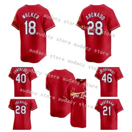 2024 City Connect 28 Nolan Arenado Paul Goldschmidt Custom Baseball Trikot Willson Contreras Lars Nootbaar Albert Pujols Molina Sonny Gray Lance Lynn billig Gorman