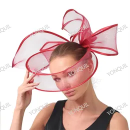 Capéu de comprimido para mulheres, chapéus de fascinador preto clipe de cabelo elegante fascinador igreja Party Festa de moda de moda 231225