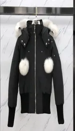 Дизайнерские женщины 039s вниз по парке зимняя тепловая куртка Арктика Черная открытая куртка с капюшоном Hoodie Hiver Manteau Doudoune1801316