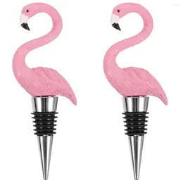 Кружки 2pcs Bottle Stopper Champagne Flamingo Saver Saver