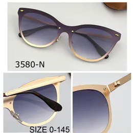 최고 품질의 새로운 불꽃 선글라스 남성 여성 디자이너 미러 안경 UV 보호 나비 스타일 Oculos de Sol Eyewear Accessories 275G