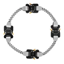 2020SS Alyx Hero -Chain Colar Men Women Metal Alyx Hero -Chain Accessories Titanium japonês 241p