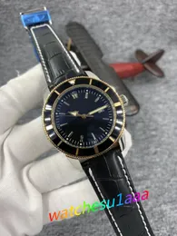 Best-selling luxury version watch 46mm blue Dial Ceramic bezel Stainless insurance clasp Band High quality mens watches aaa
