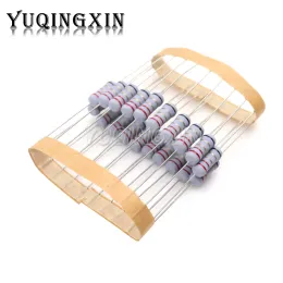 20pcs 1W 5% Wire Wound Resistor Fuse Winding Resistance 0.1R 0.33R 1R 2.2R 3R 4.7R 5.1R 6.8R 10R 22R 68R 100R 200R 510R 0.1 ohm