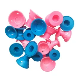 10st Magic Hair Care Rollers Hårrötter Naturligt fluffigt hårklipp Sov No Heat Plastic Hair Curler Twist Styling Diy Tools